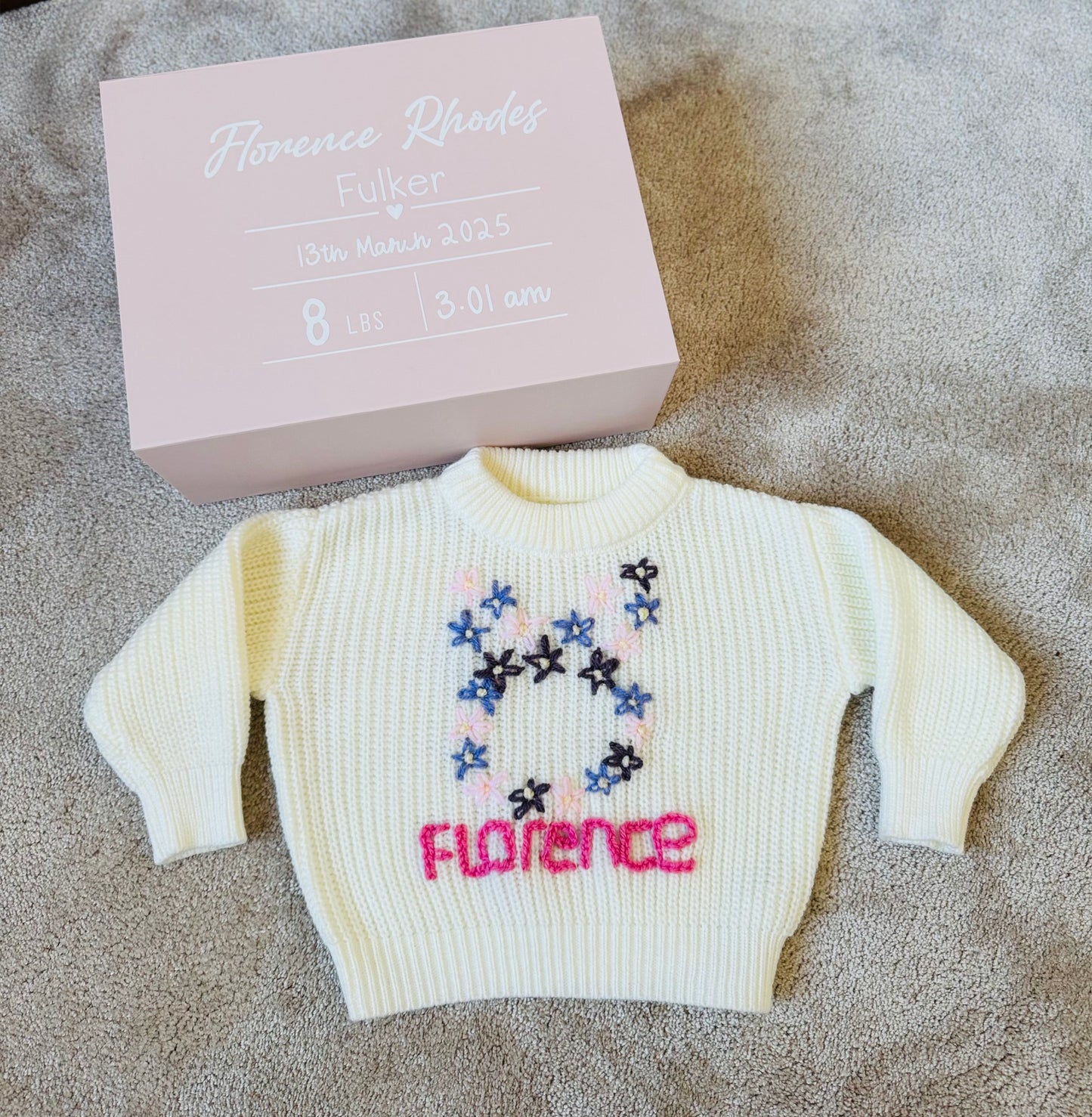 Personalised Birthday/ ocassion Keepsake Box