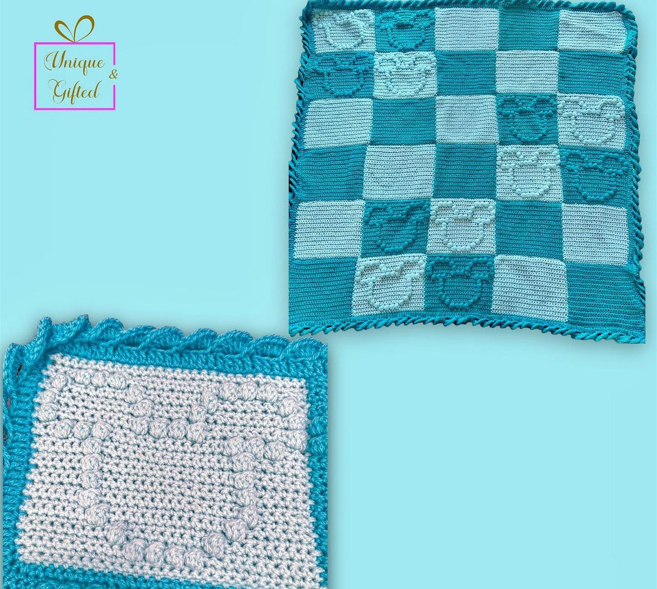 Mickey Mouse Crocheted blankets