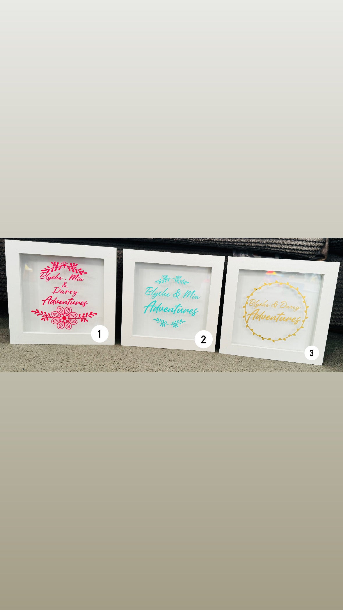 Money/Ticket memory Frame