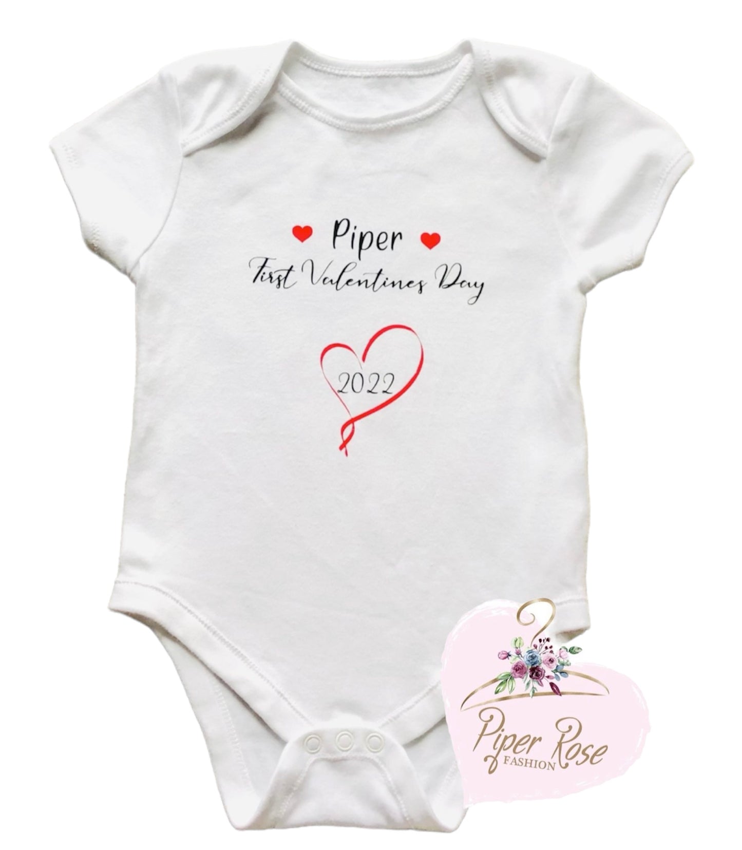 Valentines Baby Vest
