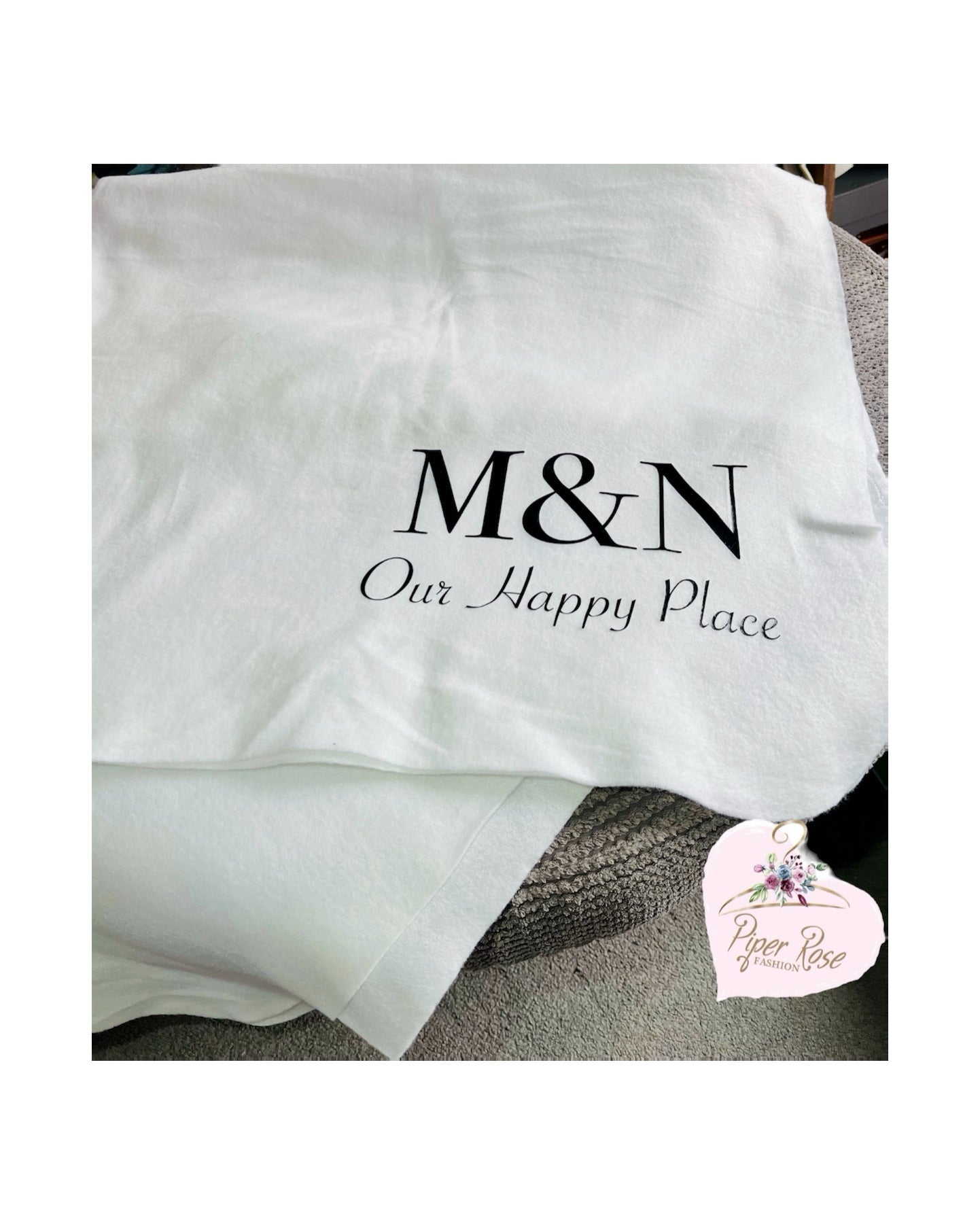 Introductory Price Lightweight White Decorative Blanket