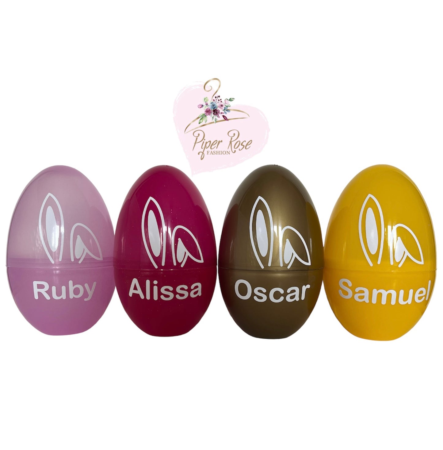 Personalised Easter Bunny design Eggs