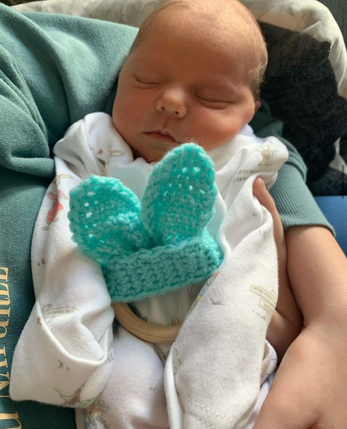 Baby Crochet Wooden Teethers