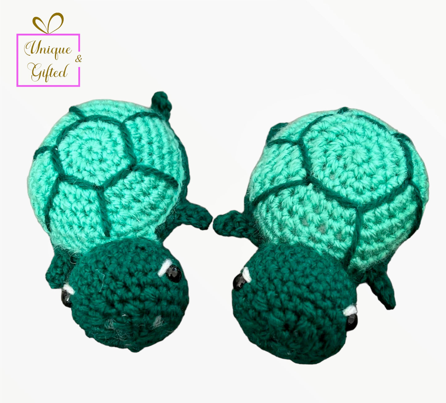 Mini Hand Crocheted Turtles