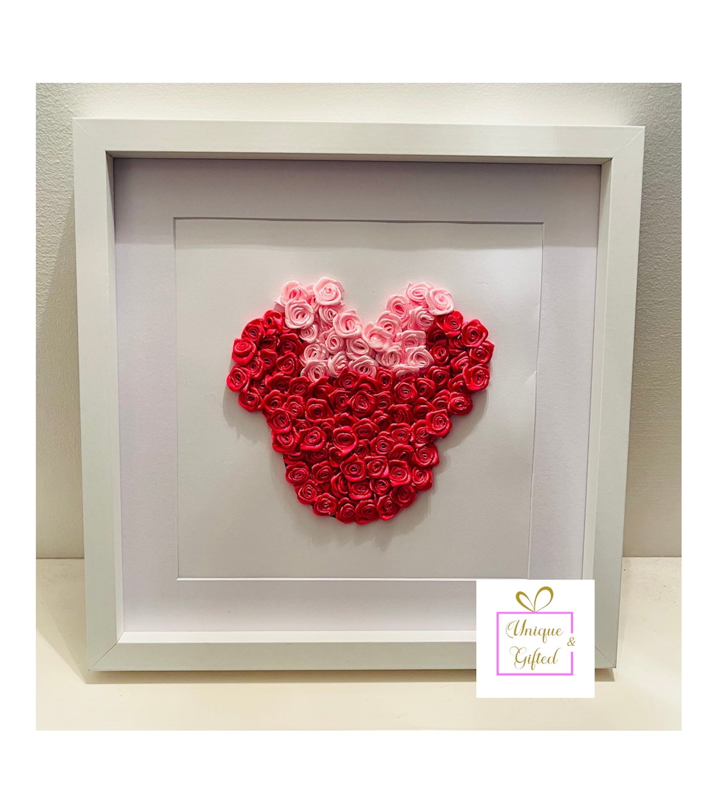Handmade Minnie Mouse Inspired Decorative Picture