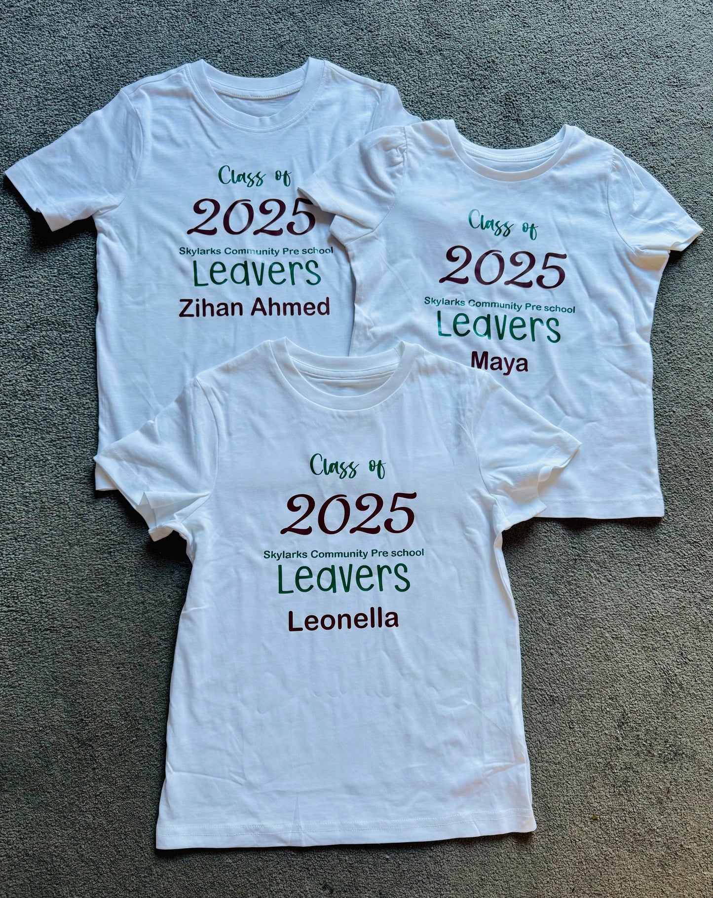 Skylarks Pre school Leavers T-shirt