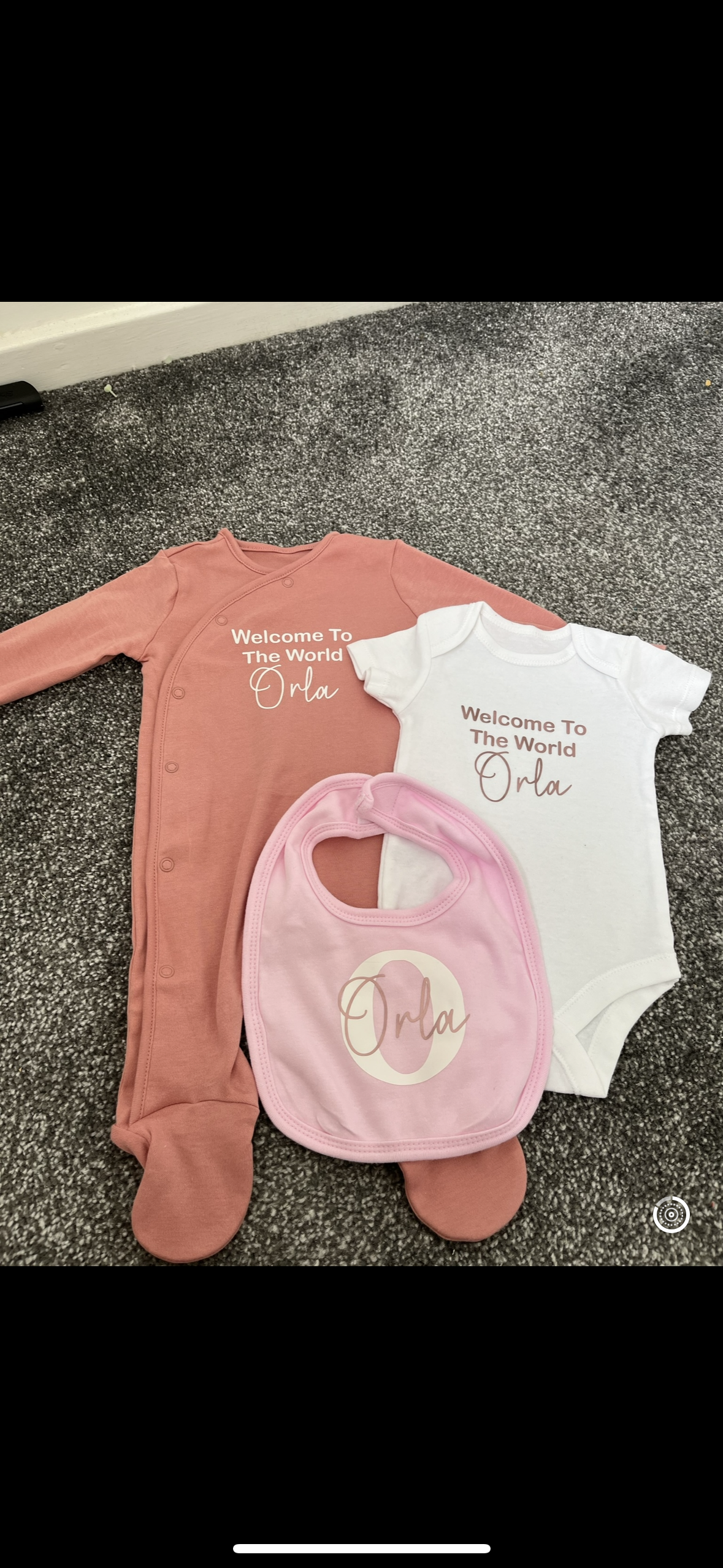 Baby Girl Welcome To The World Arrival Gift Set