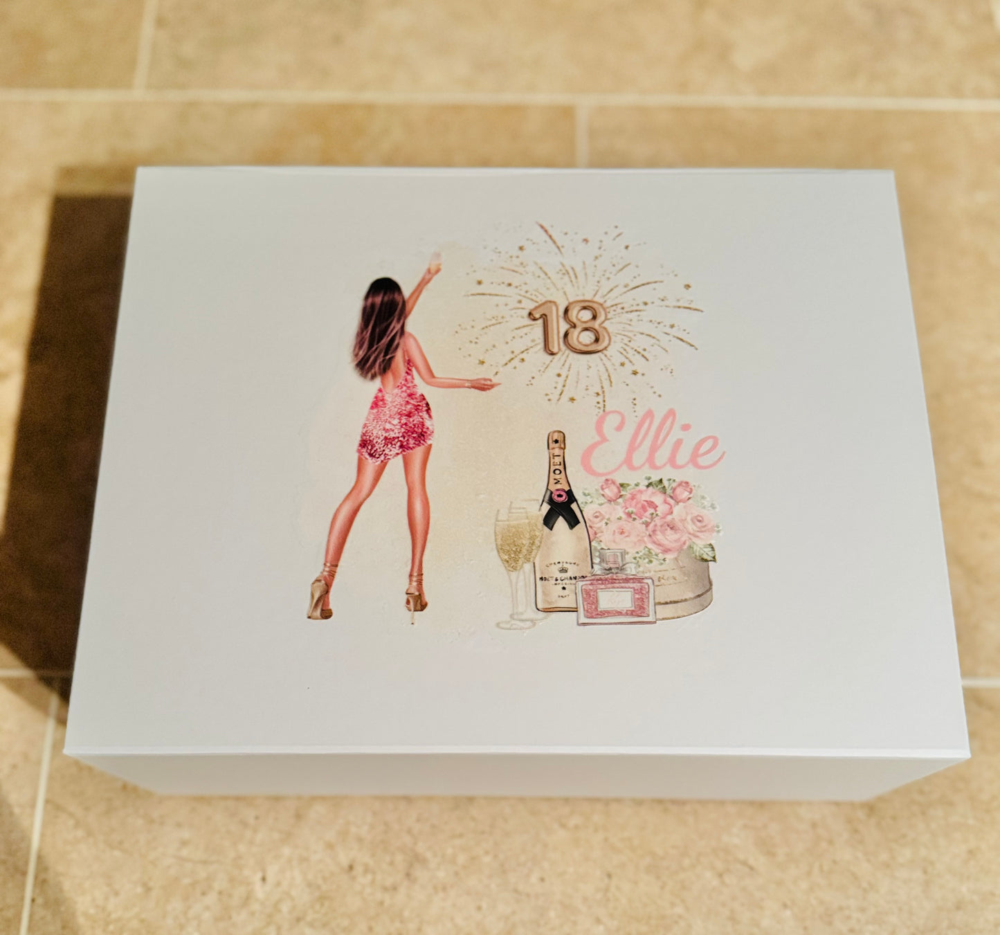 Personalised Birthday/ ocassion Keepsake Box