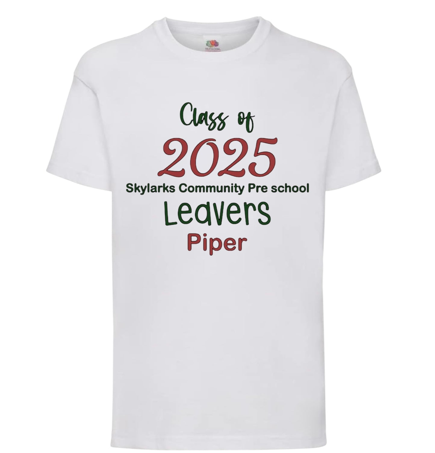 Skylarks Pre school Leavers T-shirt