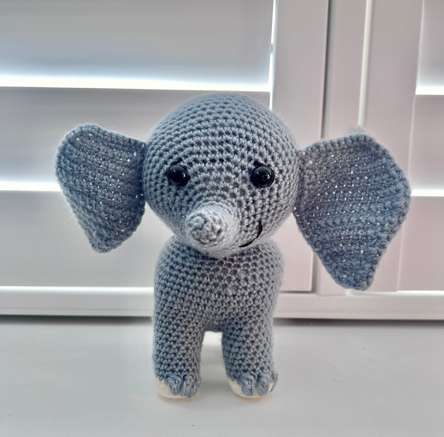 Handmade Crochet Elephants
