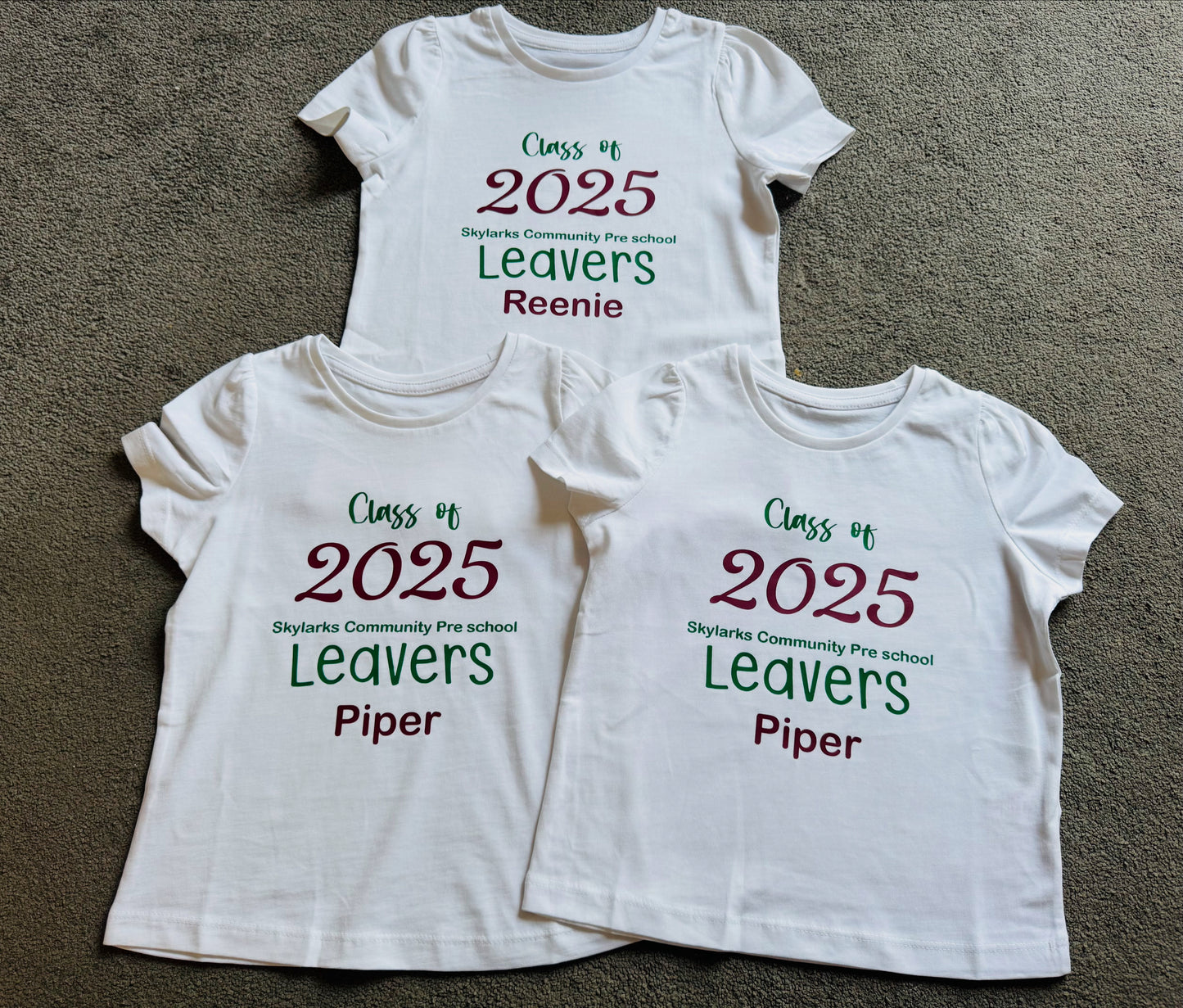 Skylarks Pre school Leavers T-shirt