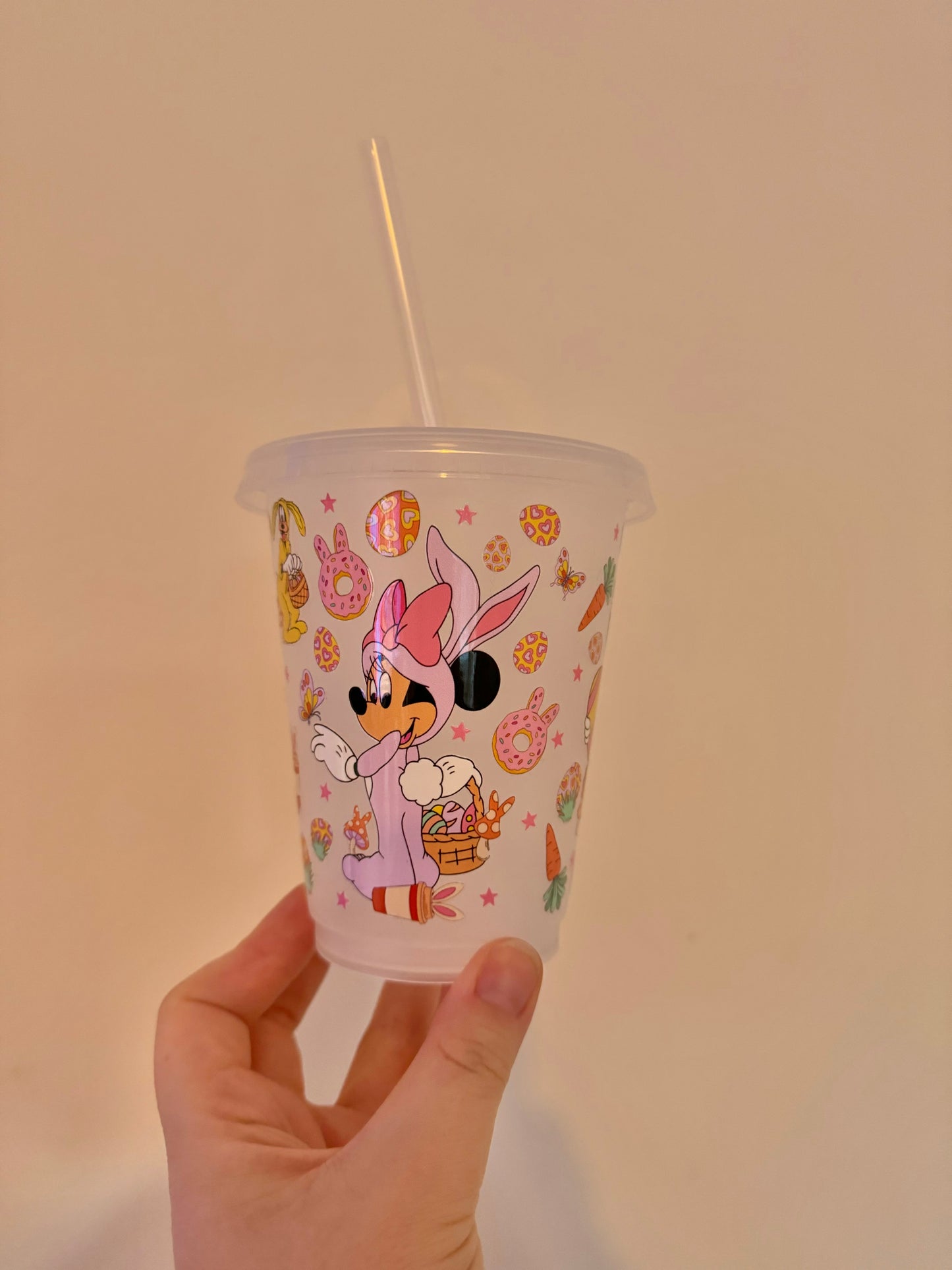 16oz Frosted Easter design Cold Cup Tumbler