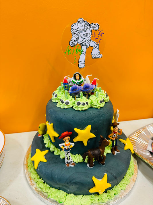 Buzz Lightyear Personalised Cake Topper