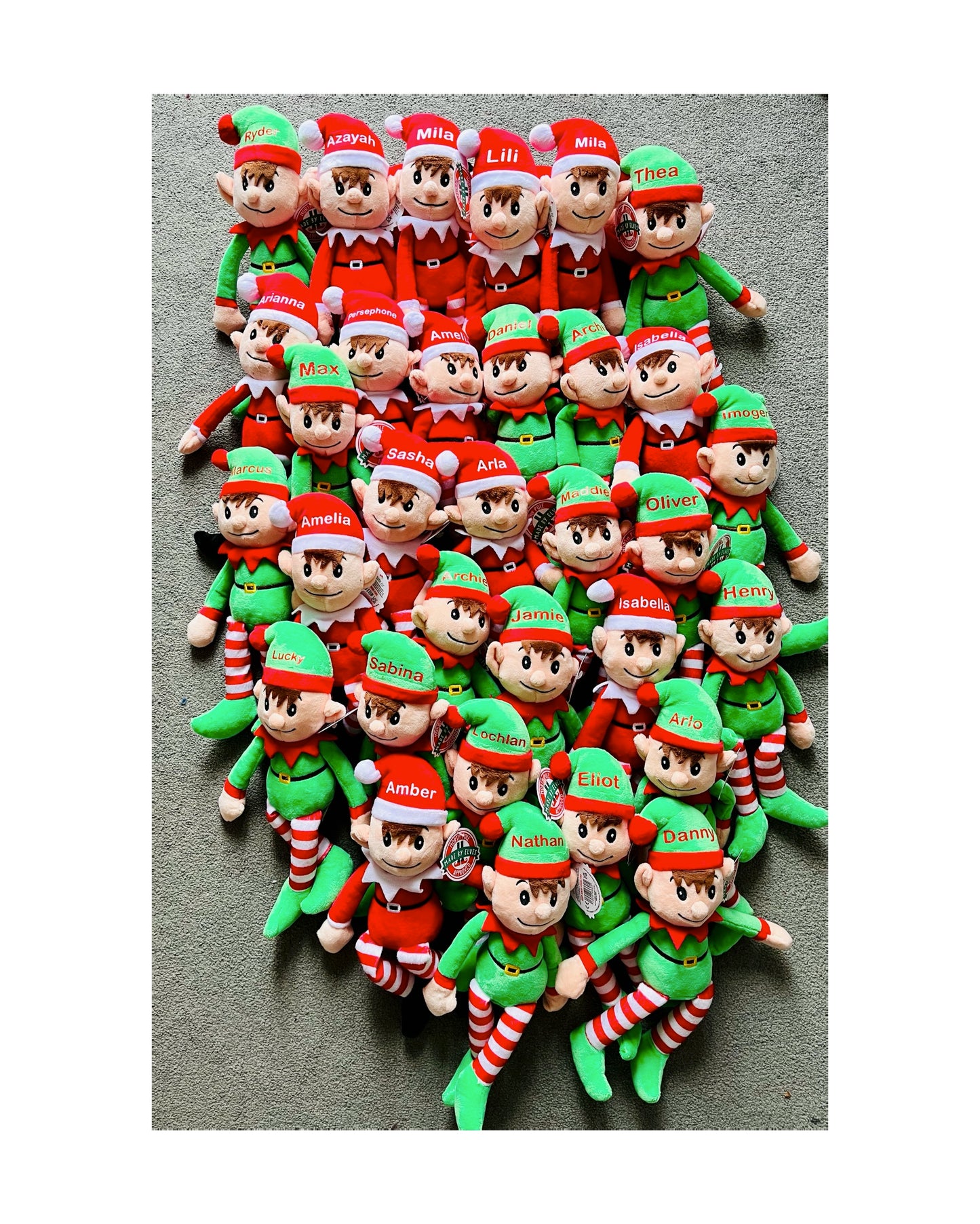 Personalised Elf’s