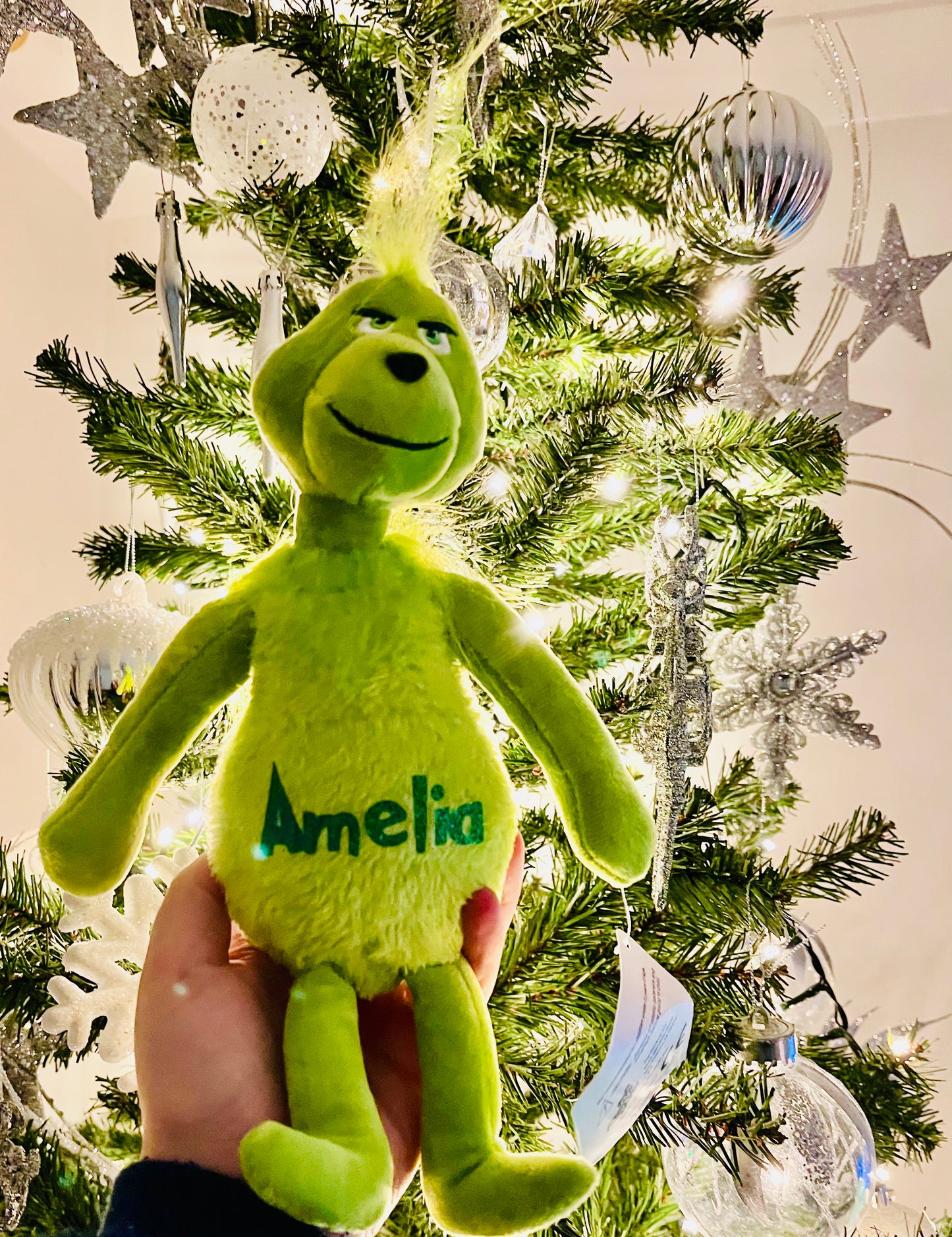 Personalised Grinch Plush