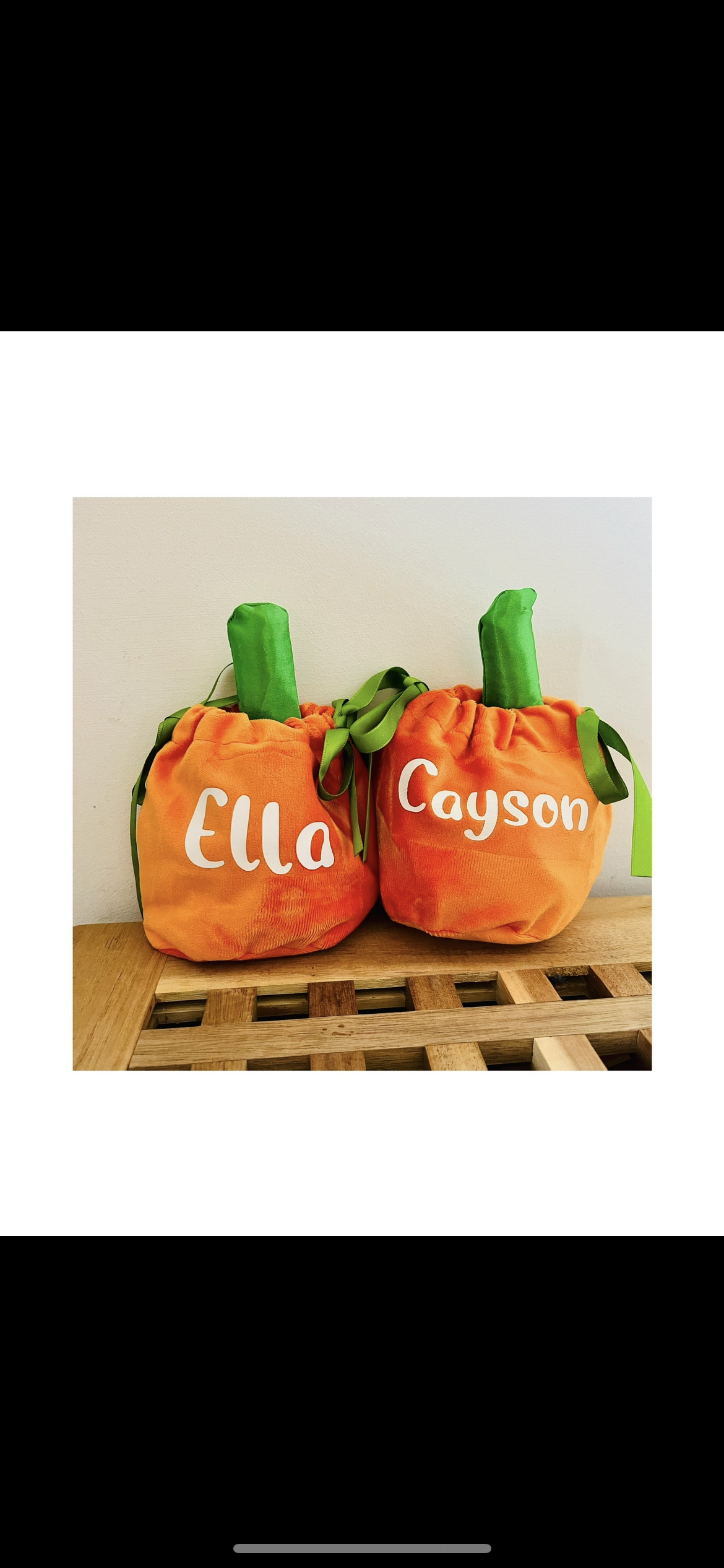 Halloween Bags / Pumpkin / Vampire / Bat