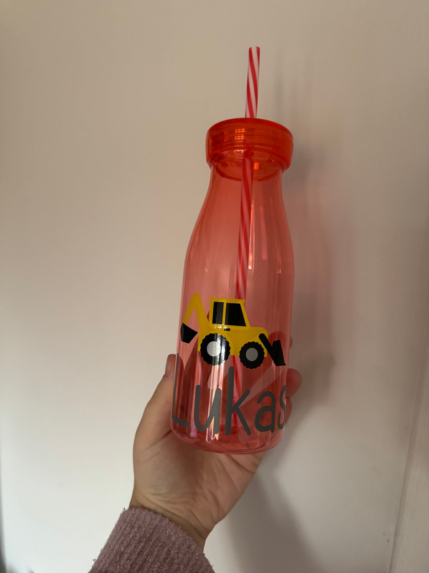 Plastic Milkshake Style Bottles