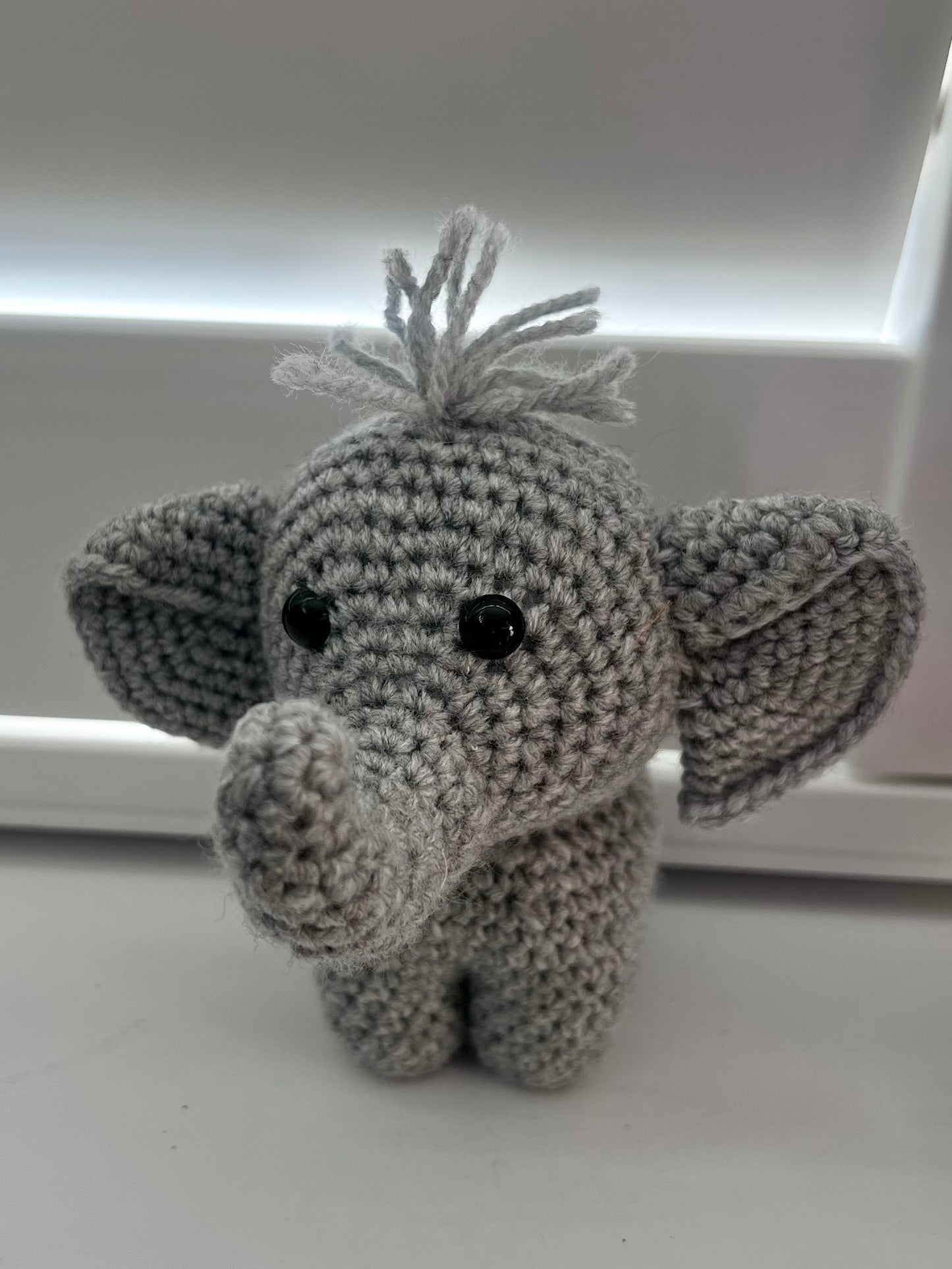 Handmade Crochet Elephants