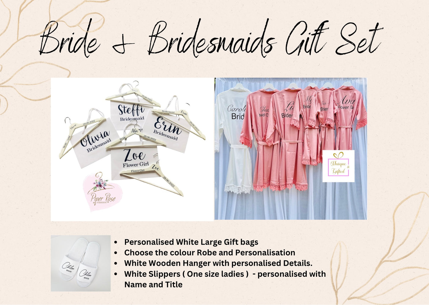 Bride & Bridesmaid Gift Set