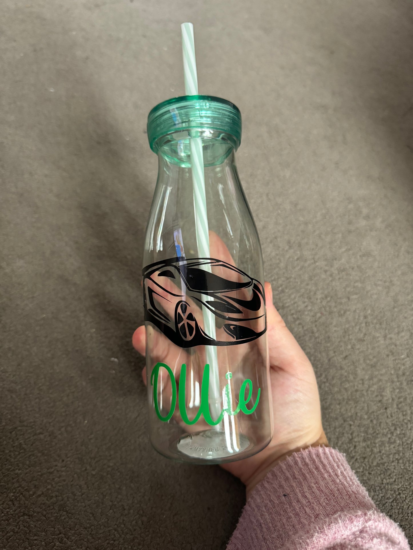Plastic Milkshake Style Bottles