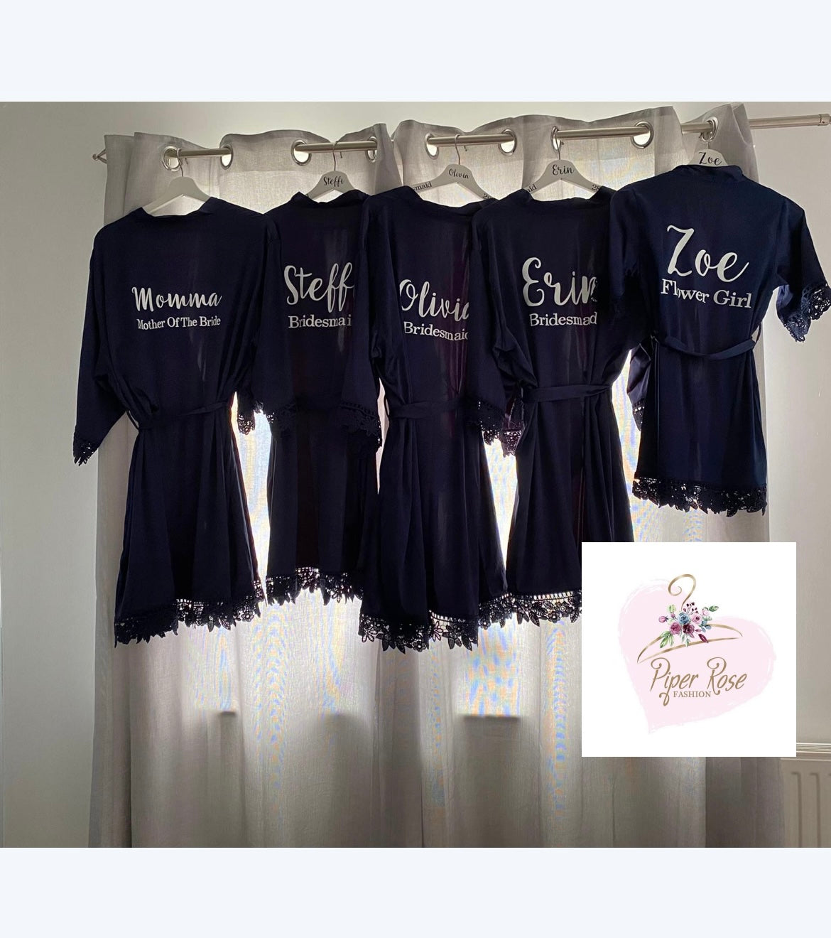 Bride & Bridesmaid Satin Silky Robes