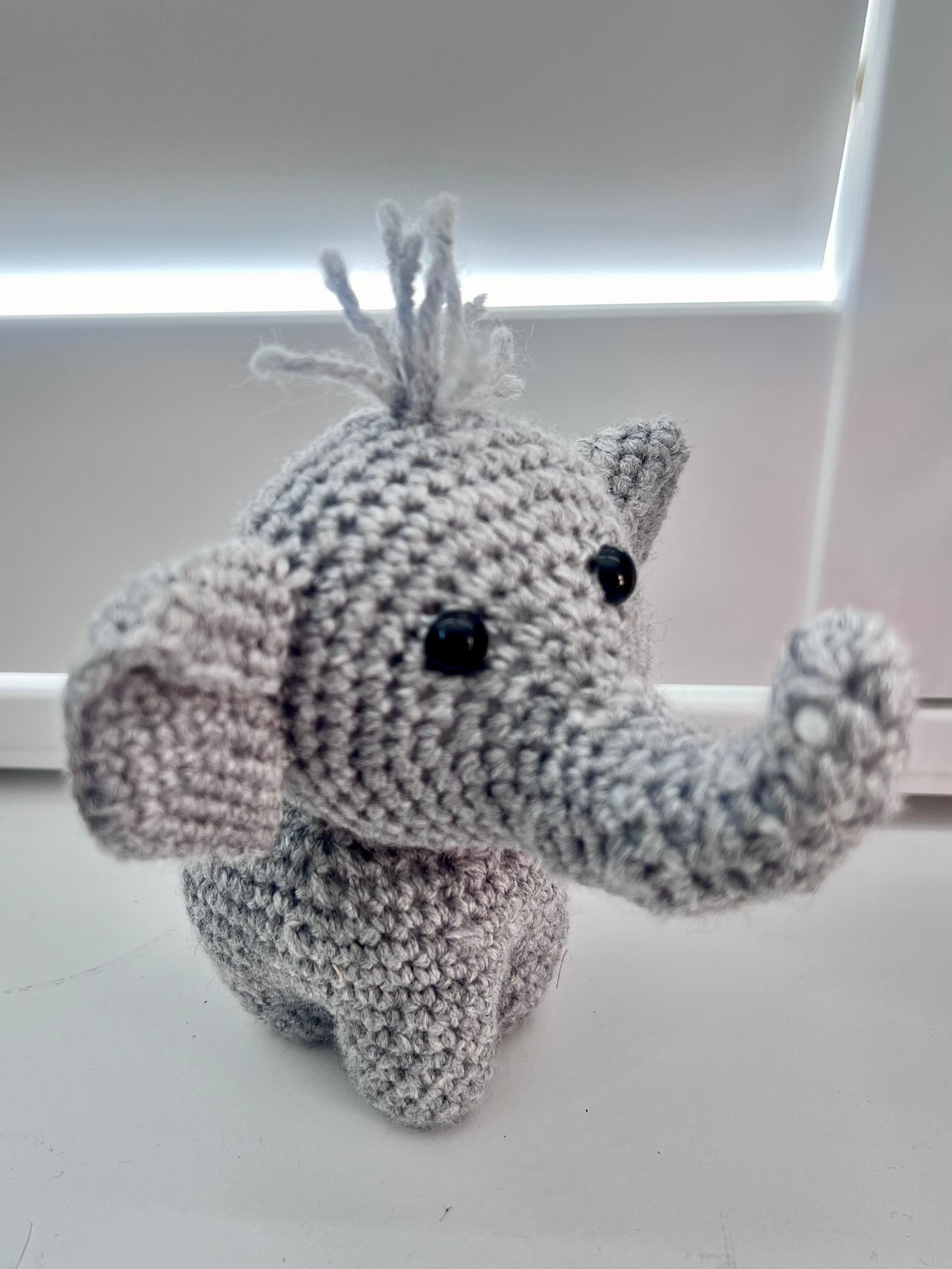 Handmade Crochet Elephants