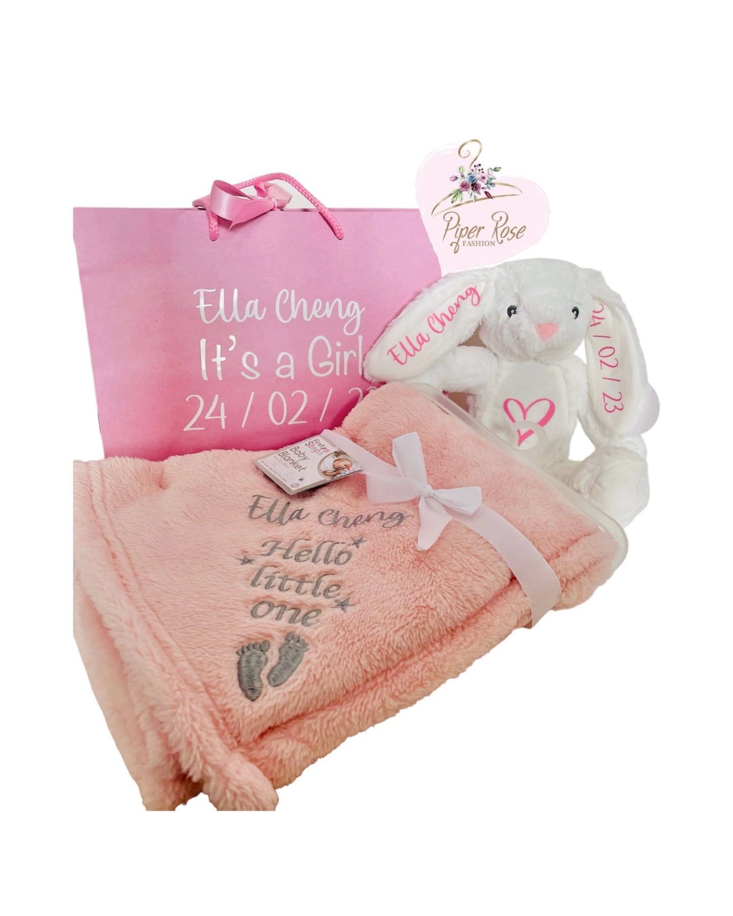 Baby Girl Welcome To The World Arrival Gift Set