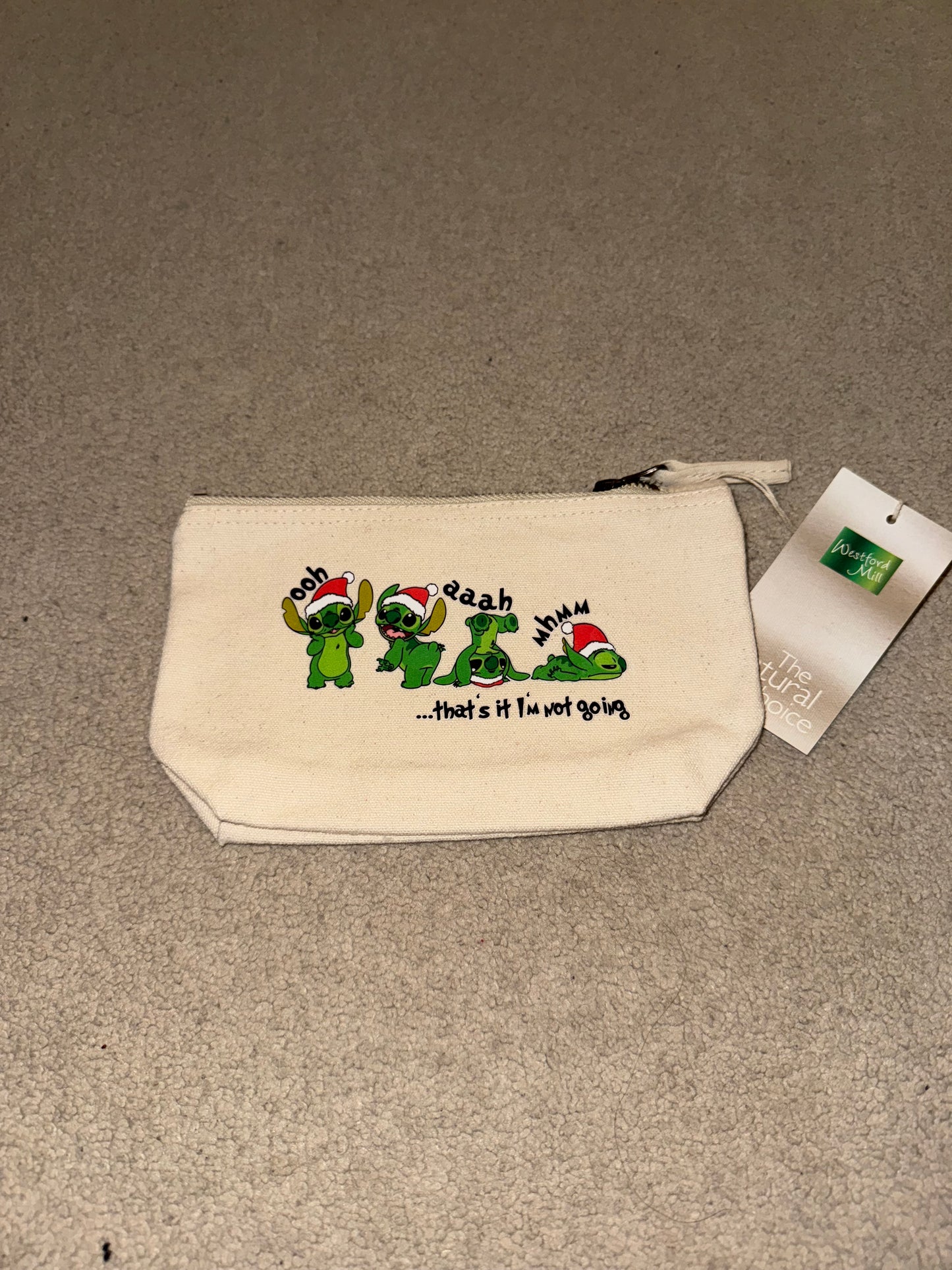 Ooh ahh …. that’s it i’m not going make up bag / zip pouch