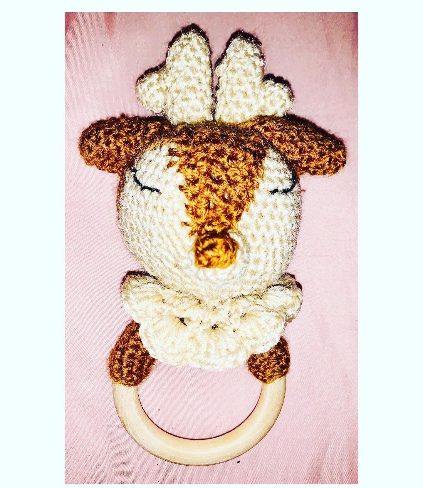 Hand Crocheted baby teethers