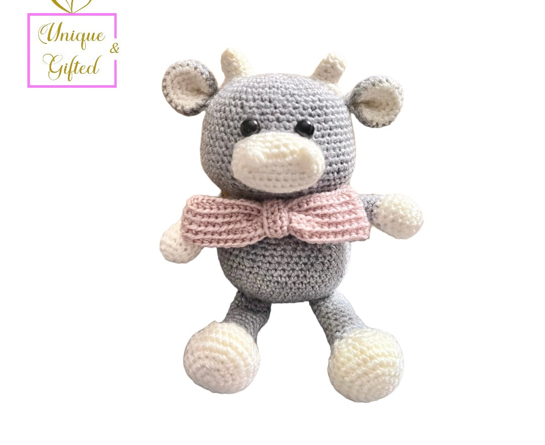 Hand Crocheted OX