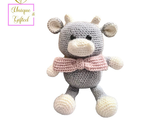 Hand Crocheted OX