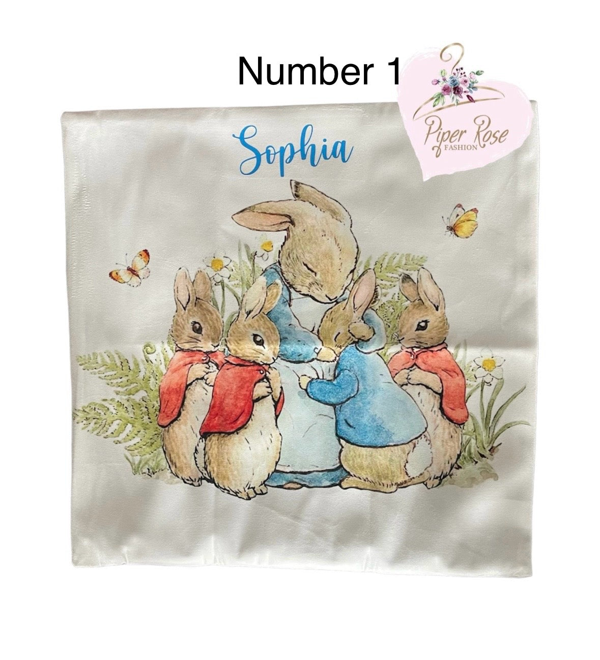 Personalised Easter Cushion Cover