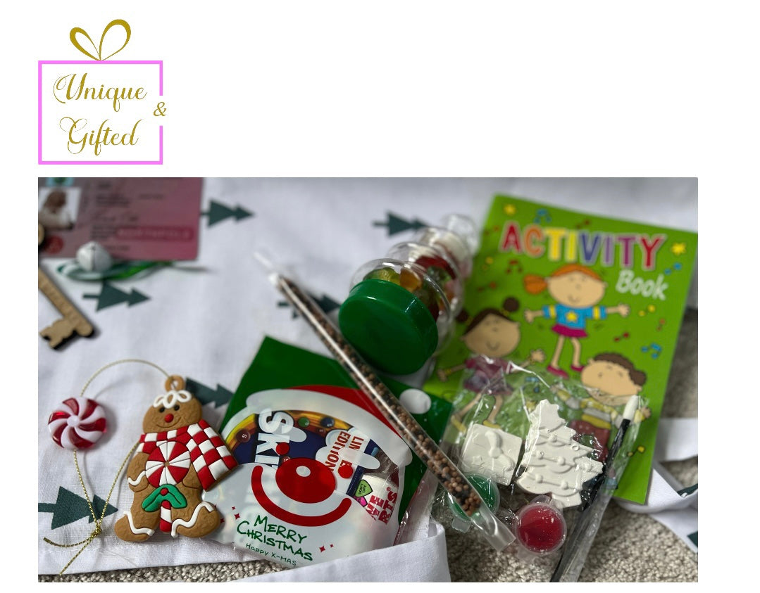Christmas Activity Santa Bags