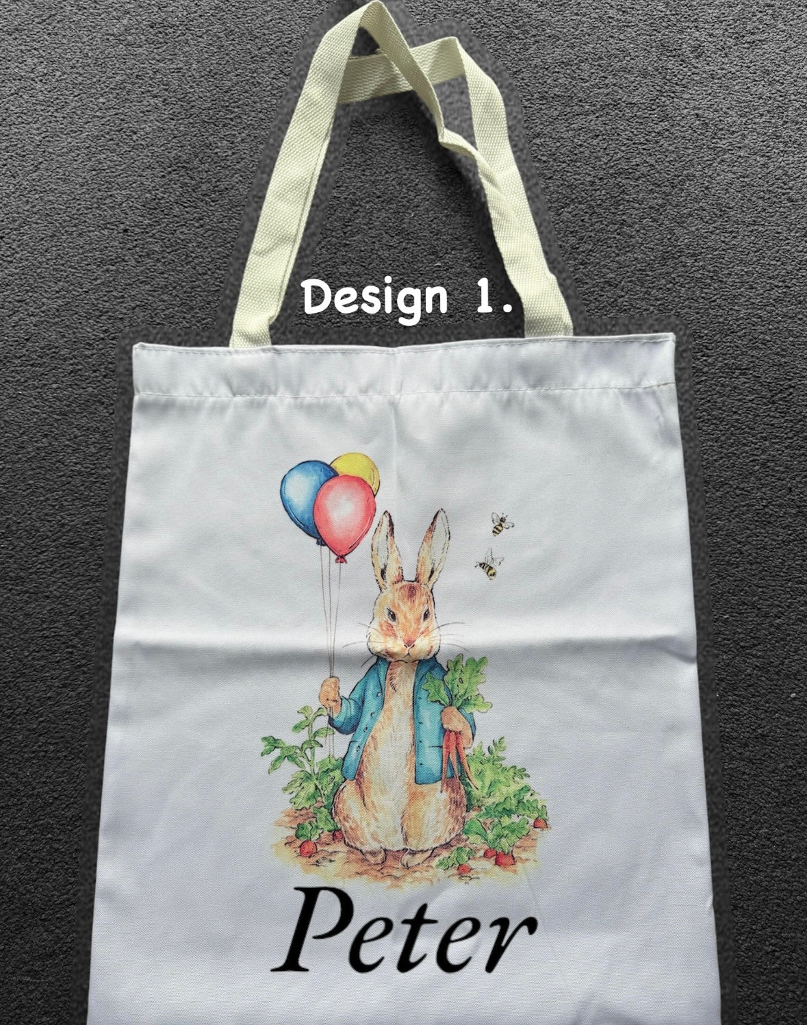 Peter Rabbit Tote Bag Designs