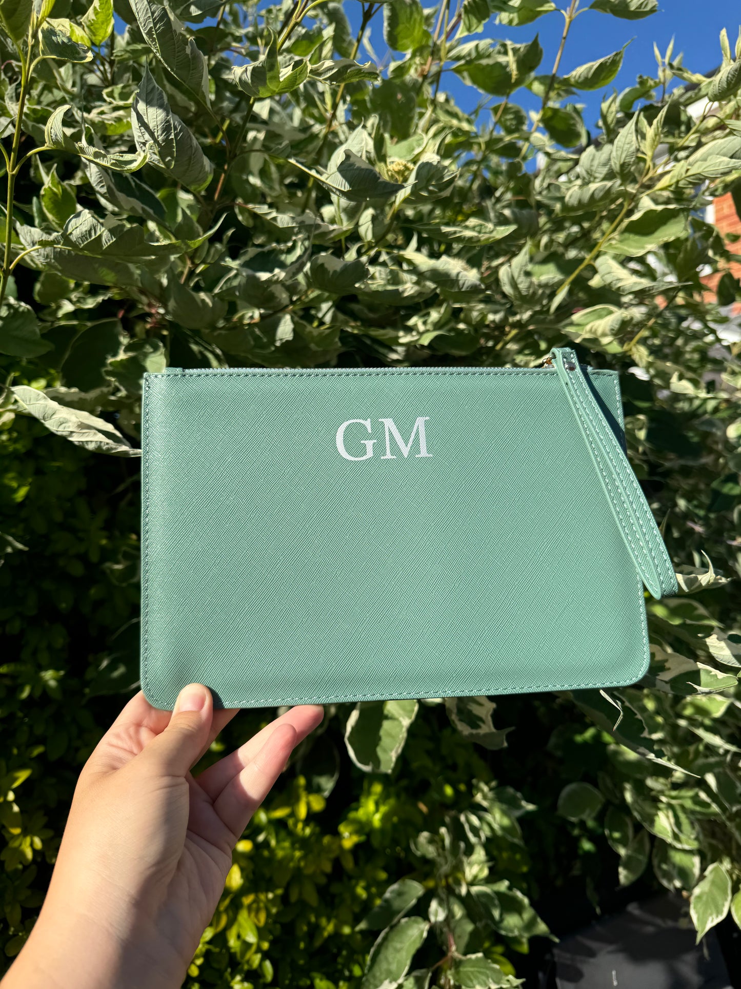 Personalised Document wallet Travel Passport Holder Clutch