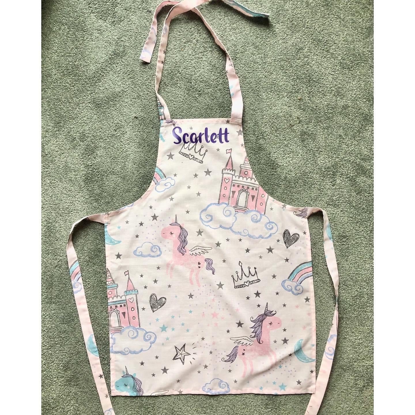 Unicorn Full Length Children’s Apron