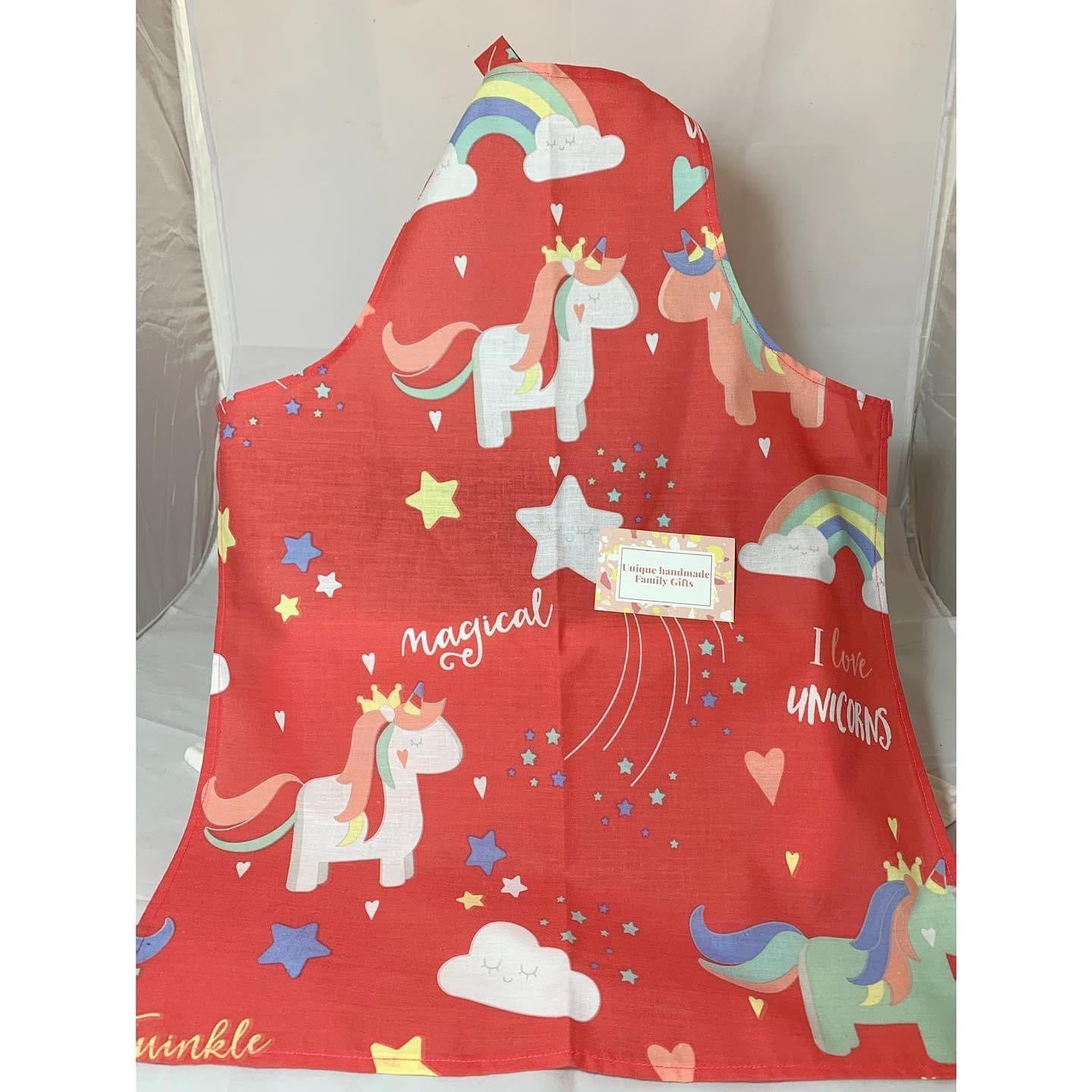 Unicorn Full Length Children’s Apron