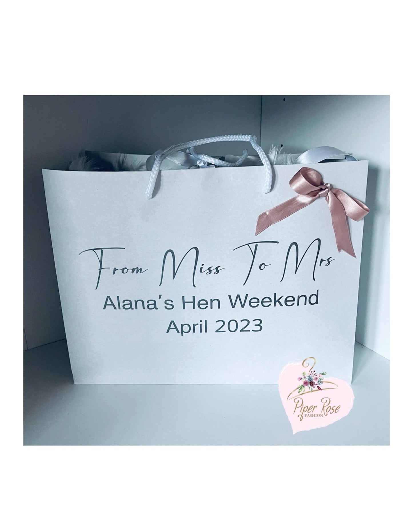 Personalised Paper Gift Bags