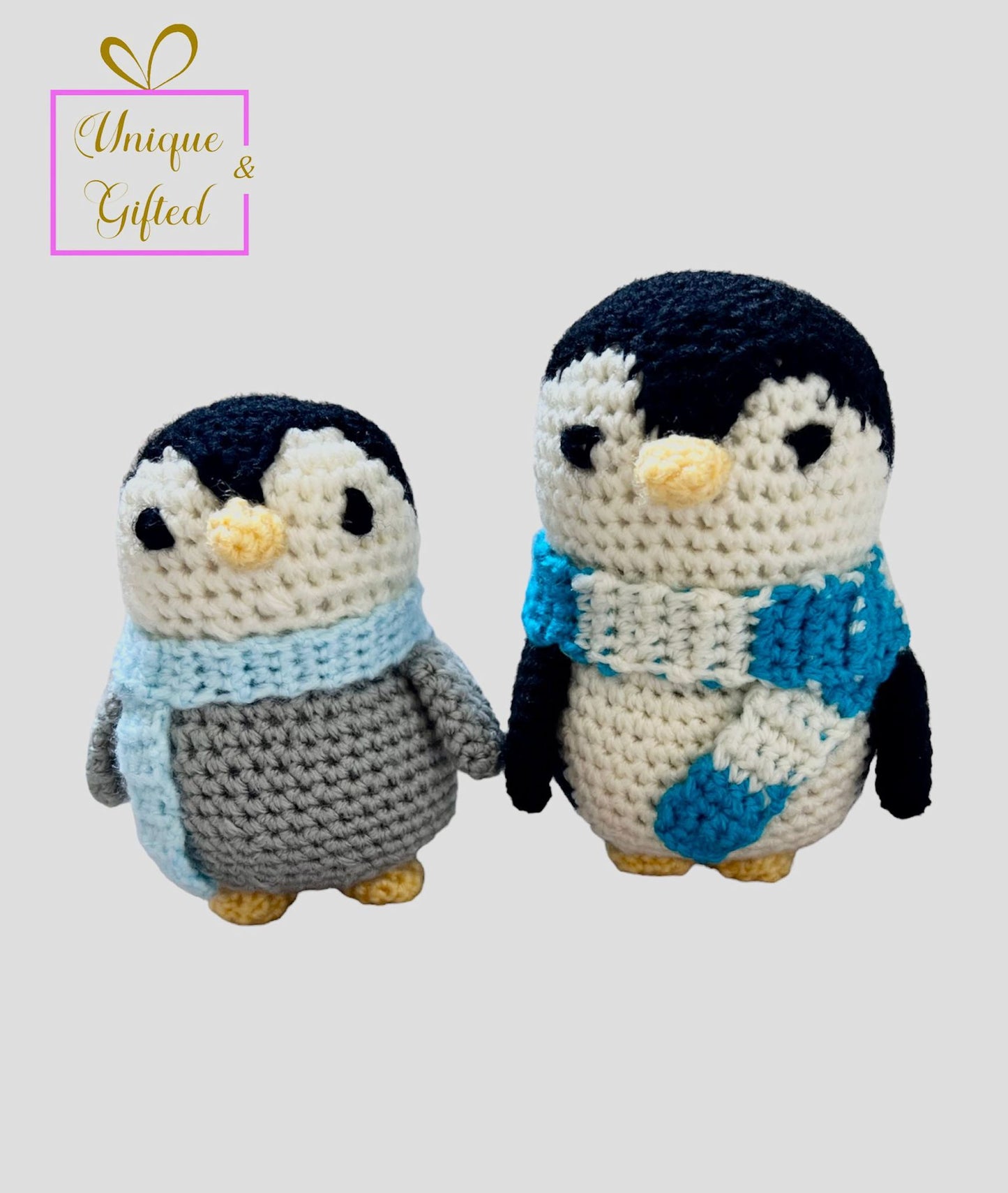 Hand Crocheted Penguins
