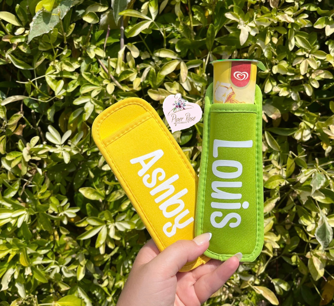 Personalised Ice Lolly/ Pop Holders