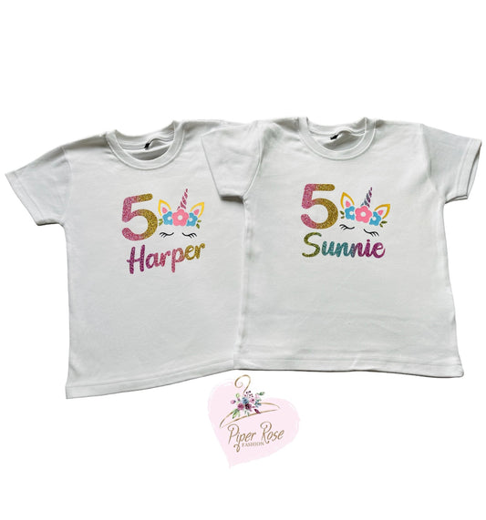 Unicorn Birthday T-Shirts