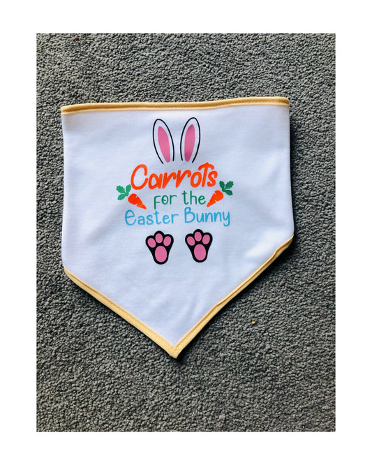Easter themed Bandana Bibs