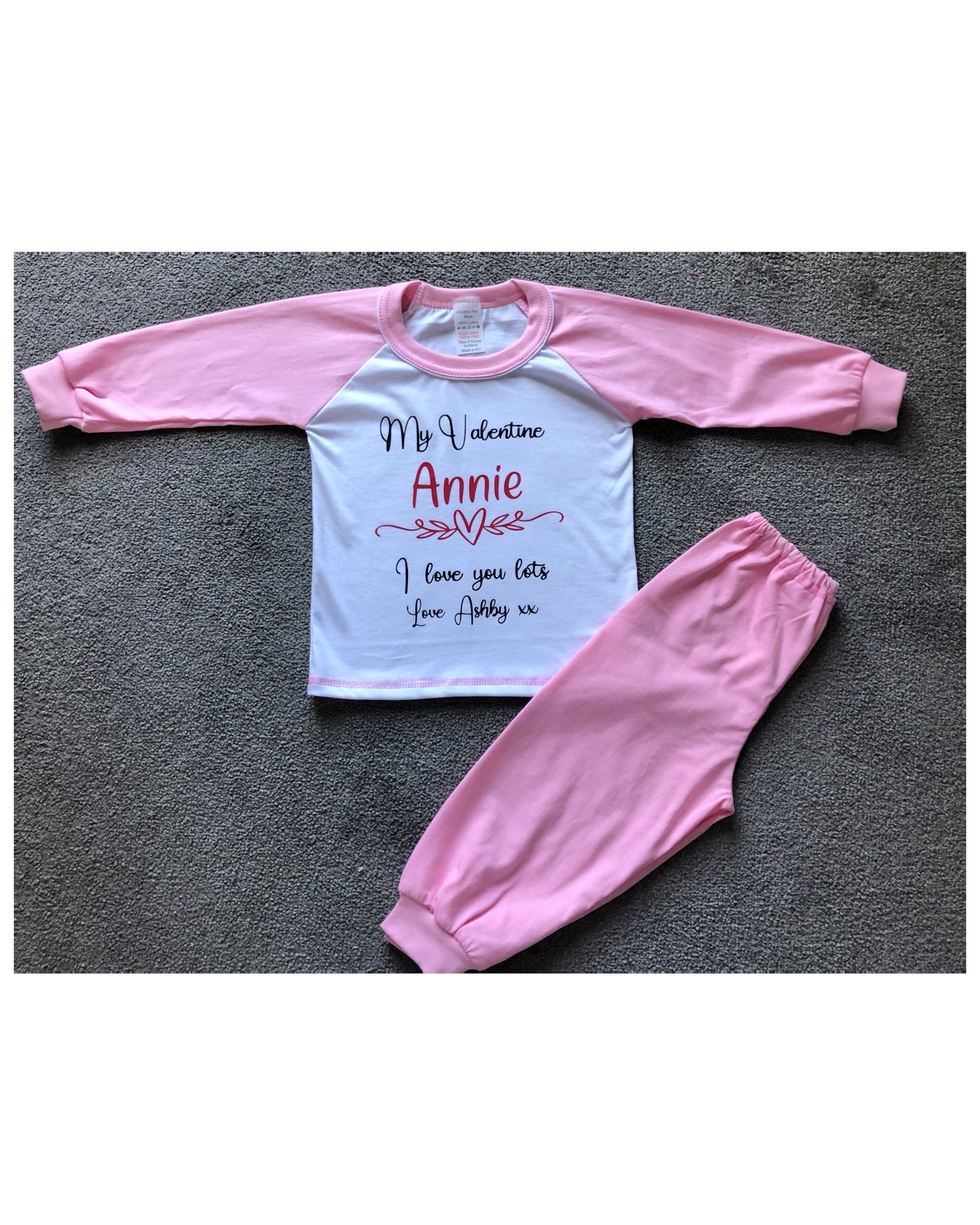 Valentines Children’s Pj’s