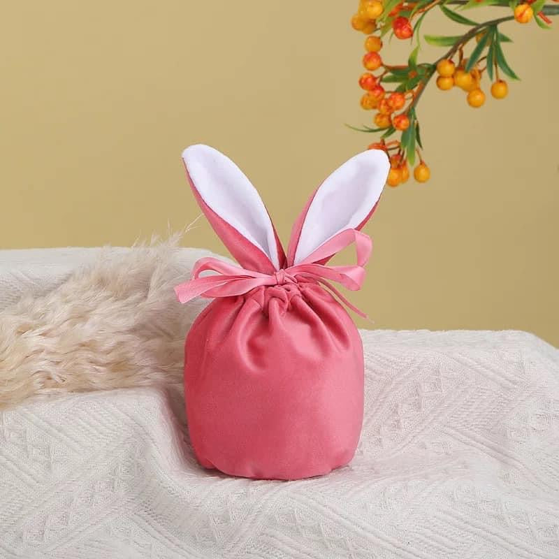 Personalised Reusable Easter Bunny Ears Bag
