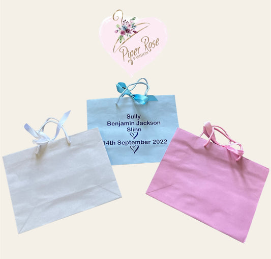 Personalised Paper Gift Bags