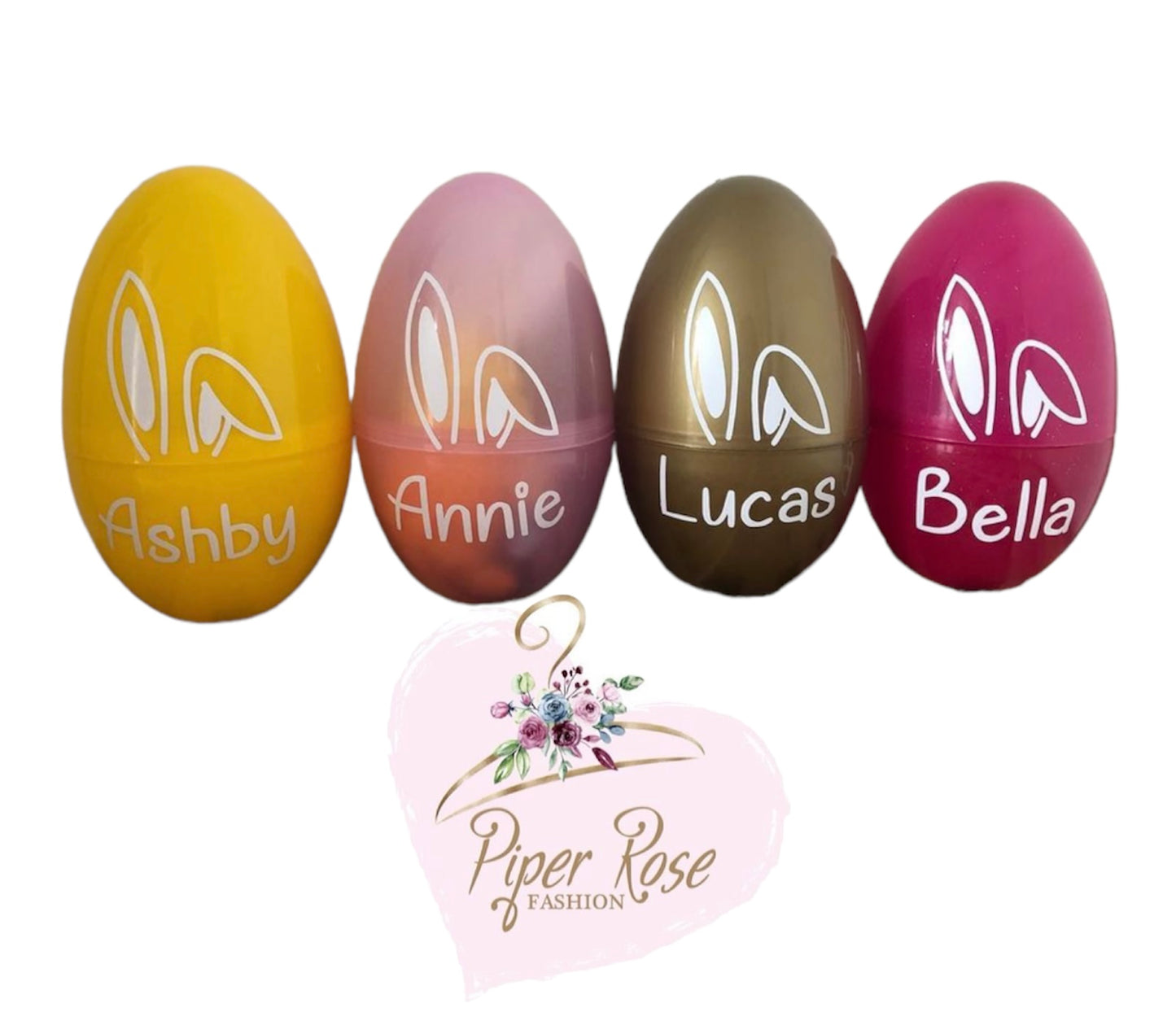Personalised Easter Bunny design Eggs