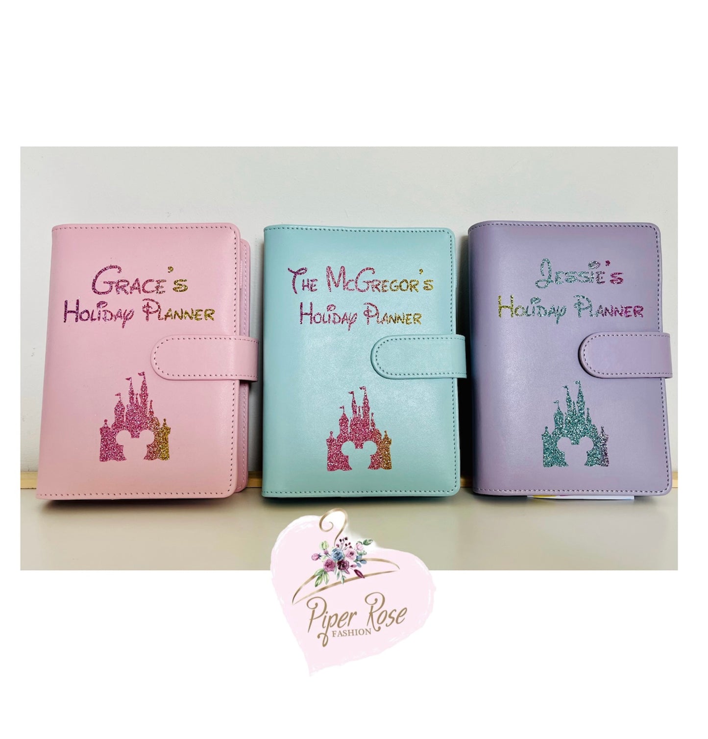 Personalised A6 PU Leather Budget Binder