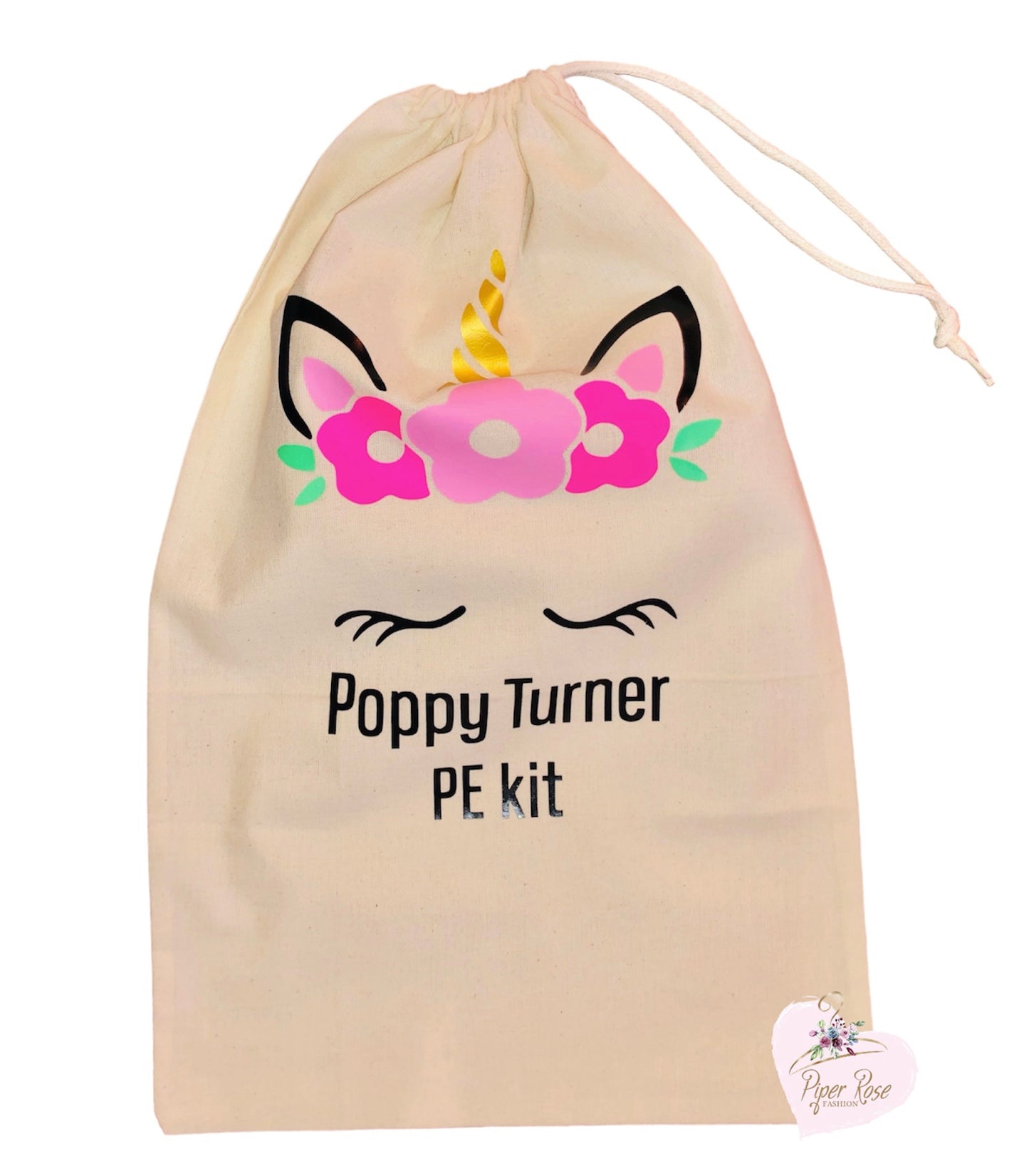 Personalised Drawstring Bag/ Pe Kit / Spare Clothing Bag