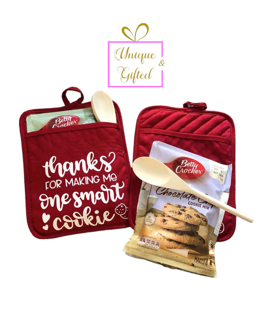 Thank You Smart Cookie Pot Holder