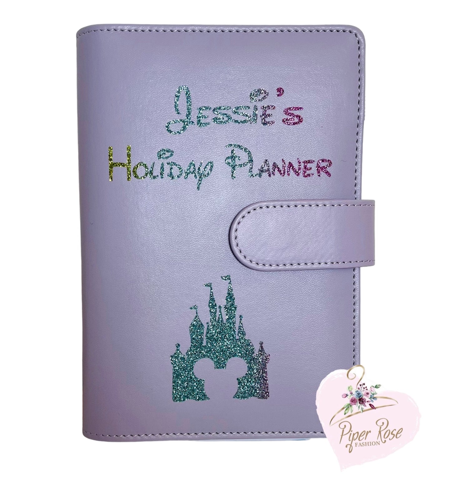 Personalised A6 PU Leather Budget Binder